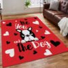 Boston Terrier You And The Dog Rug Sport Decor Gift Floor Decor Living Room Carpet Rug Area Rug - c2689f4e5421