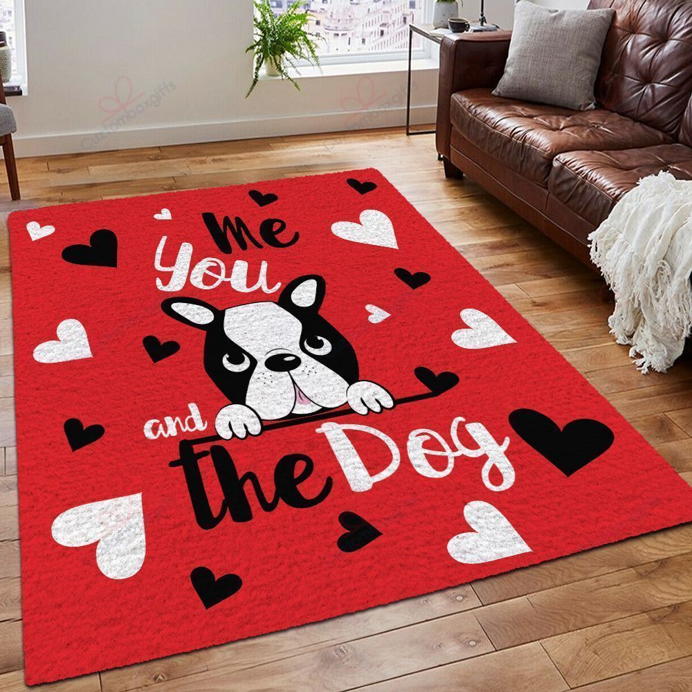 Boston Terrier You And The Dog Rug Sport Decor Gift Floor Decor Living Room Carpet Rug Area Rug - c2689f4e5421 Boston Terrier You And The Dog Rug Sport Decor Gift Floor Decor Living Room Carpet Rug Area Rug - c2689f4e5421