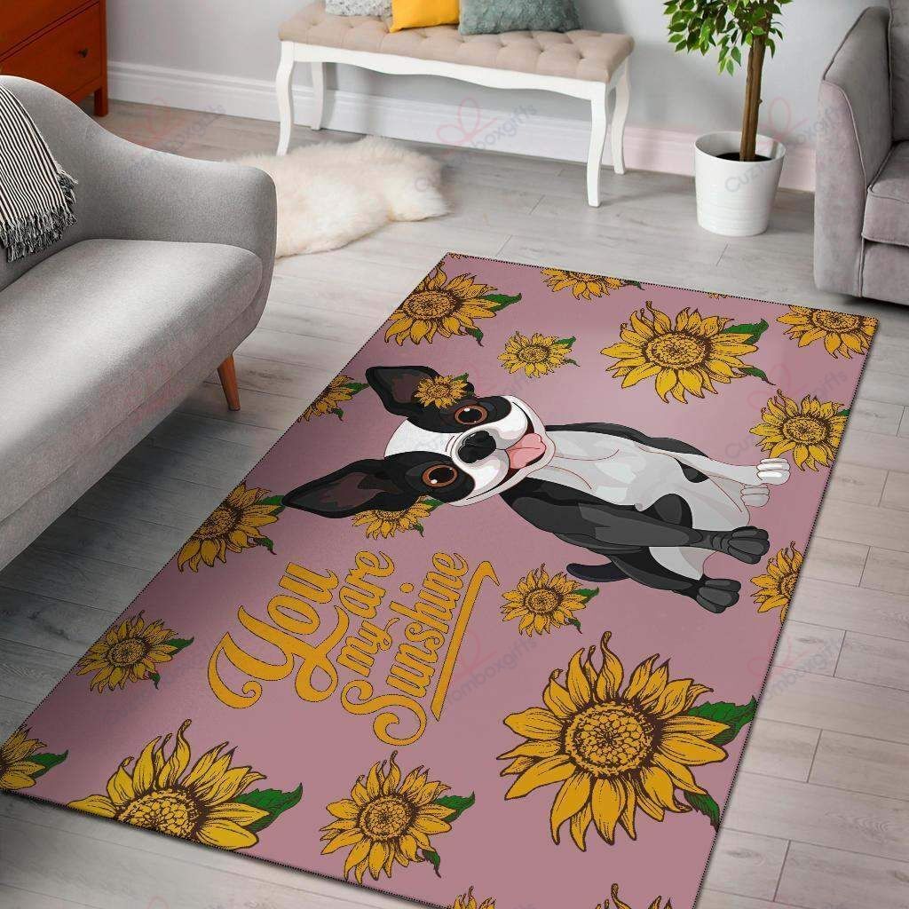 Boston Terrier You Are My Sunshine Rug Sport Decor Gift Floor Decor Living Room Carpet Rug Area Rug - 6b179f705d31 Boston Terrier You Are My Sunshine Rug Sport Decor Gift Floor Decor Living Room Carpet Rug Area Rug - 6b179f705d31