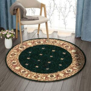 Bow Round Carpet Floor Rug Living Room Bedroom Decor Round Area Rug Carpet