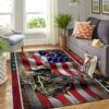 Bow Moose Flag Rug Sport Decor Gift Floor Decor Living Room Carpet Rug Area Rug - 5a651705441d