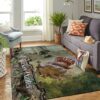 Bow Turkey Hunter Rug Sport Decor Gift Floor Decor Living Room Carpet Rug Area Rug - 8d5f01d1c380