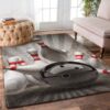 Bowling Grey Rug Sport Decor Gift Floor Decor Living Room Carpet Rug Area Rug - 8246d1d88bcb