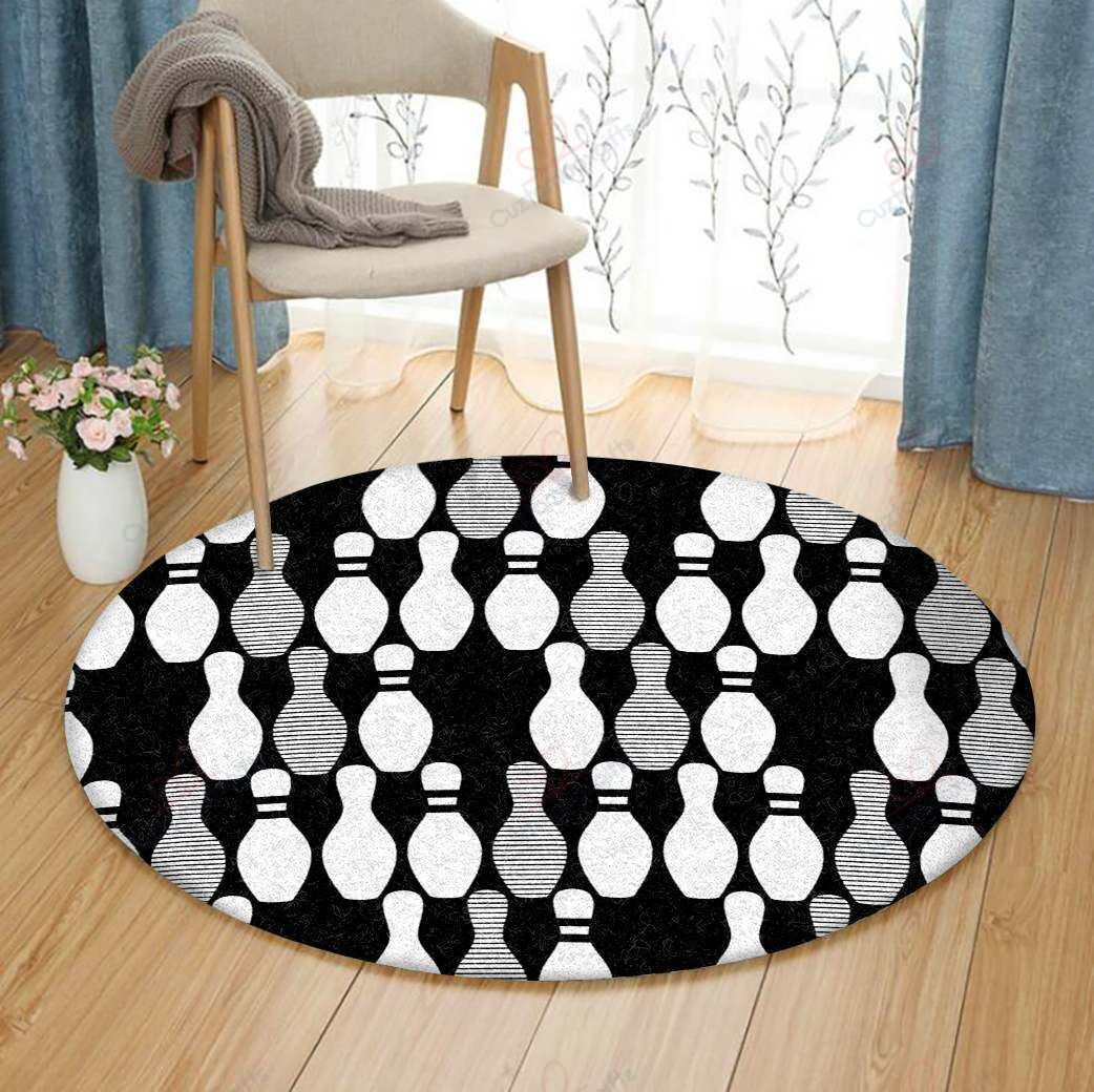 Bowling Round Carpet Floor Rug Living Room Bedroom Decor Round Area Rug Carpet Bowling Round Carpet Floor Rug Living Room Bedroom Decor Round Area Rug Carpet