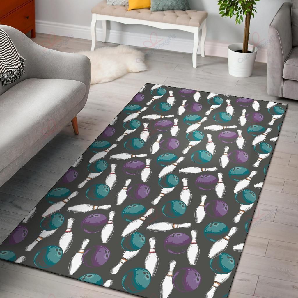 Bowling Pattern 3 Rug Sport Decor Gift Floor Decor Living Room Carpet Rug Area Rug - a97e7b83f447 Bowling Pattern 3 Rug Sport Decor Gift Floor Decor Living Room Carpet Rug Area Rug - a97e7b83f447