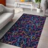 Bowling Pattern 7 Rug Sport Decor Gift Floor Decor Living Room Carpet Rug Area Rug - 0e5064e09ca5