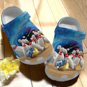 Bowling Personalize Clog Custom Crocs Fashionstyle Comfortable For Women Men Kid Print 3D I Love Bowling