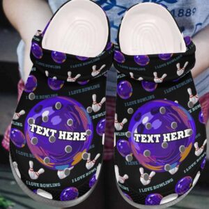 Bowling Personalized Clog Custom Crocs Comfortablefashion Style Comfortable For Women Men Kid Print 3D Bowling Is My Super Power