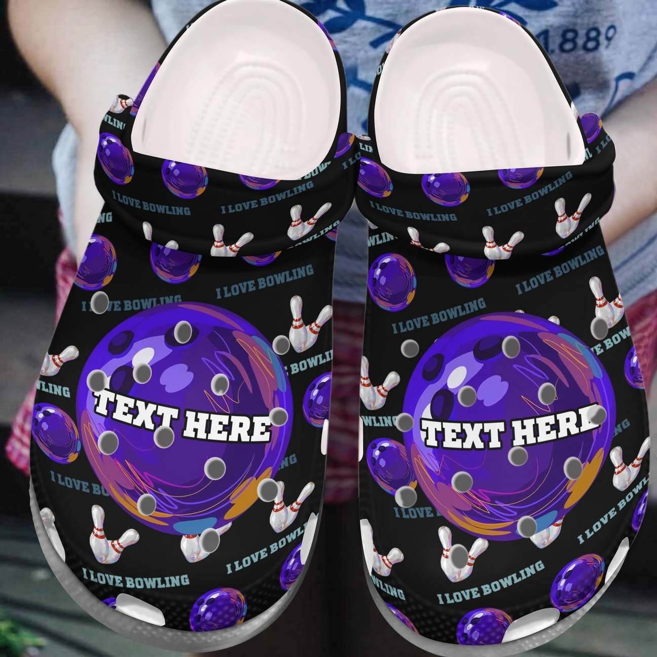 Bowling Personalized Clog Custom Crocs Comfortablefashion Style Comfortable For Women Men Kid Print 3D Bowling Is My Super Power Bowling Personalized Clog Custom Crocs Comfortablefashion Style Comfortable For Women Men Kid Print 3D Bowling Is My Super Power