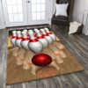 Bowling Sport Rug Sport Decor Gift Floor Decor Living Room Carpet Rug Area Rug - 0a111dbb0577
