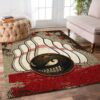 Bowling Ugly Rug Sport Decor Gift Floor Decor Living Room Carpet Rug Area Rug - f390d4286949