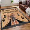 Boxer All Guests Must Be Approved By Our Boxer Rug Sport Decor Gift Floor Decor Living Room Carpet Rug Area Rug - 81f7ba597883