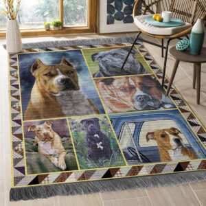 Boxer Dog Rug Sport Decor Gift Floor Decor Living Room Carpet Rug Area Rug - fe6be316721d
