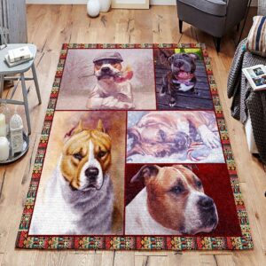 Boxer Dog Rug Sport Decor Gift Floor Decor Living Room Carpet Rug Area Rug - 4ee238435290