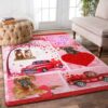 Boxer Dog Valentine Rug Sport Decor Gift Floor Decor Living Room Carpet Rug Area Rug - bd8f23af75c4