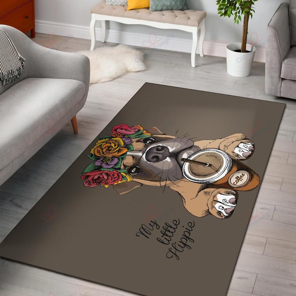 Boxer Floral Rug Sport Decor Gift Floor Decor Living Room Carpet Rug Area Rug - 386e12343de1 Boxer Floral Rug Sport Decor Gift Floor Decor Living Room Carpet Rug Area Rug - 386e12343de1
