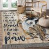 Boxer Found A Paw Rug Sport Decor Gift Floor Decor Living Room Carpet Rug Area Rug - 9c540434758b
