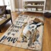Boxer Found A Paw Rug Sport Decor Gift Floor Decor Living Room Carpet Rug Area Rug - 976bde15a1b7