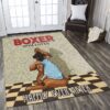 Boxer Happily Ever After Rug Sport Decor Gift Floor Decor Living Room Carpet Rug Area Rug - dd821762d49e