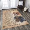 Boxer I Never Left You Rug Sport Decor Gift Floor Decor Living Room Carpet Rug Area Rug - 42547dff3eff