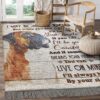 Boxer Ill Always By Your Side 2 Rug Sport Decor Gift Floor Decor Living Room Carpet Rug Area Rug - b4150b99125f