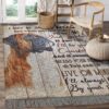 Boxer Ill Always By Your Side Rug Sport Decor Gift Floor Decor Living Room Carpet Rug Area Rug - 1c7c433786e3