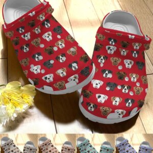 Boxer Personalize Clog Custom Crocs Fashionstyle Comfortable For Women Men Kid Print 3D Lovely Boxer 5 Colors