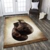 Boxing Fist Rug Sport Decor Gift Floor Decor Living Room Carpet Rug Area Rug - 680f28c592d2