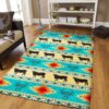 Brahman Cattle Rug Sport Decor Gift Floor Decor Living Room Carpet Rug Area Rug - bffb6a7310e0