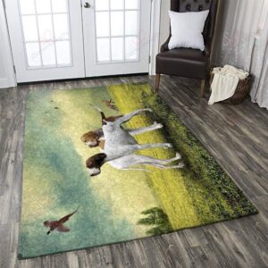 Braque Francais Dog Rug Sport Decor Gift Floor Decor Living Room Carpet Rug Area Rug - 5373506c7e59