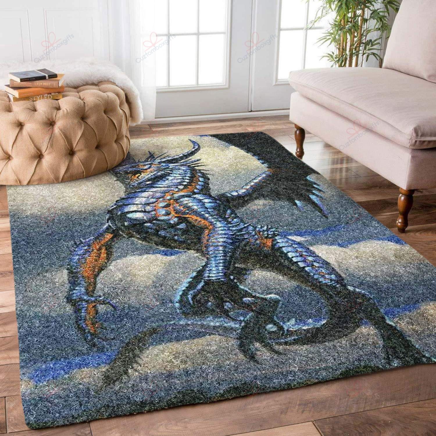 Brave Dragon Rug Sport Decor Gift Floor Decor Living Room Carpet Rug Area Rug - 4a2a4169d975 Brave Dragon Rug Sport Decor Gift Floor Decor Living Room Carpet Rug Area Rug - 4a2a4169d975