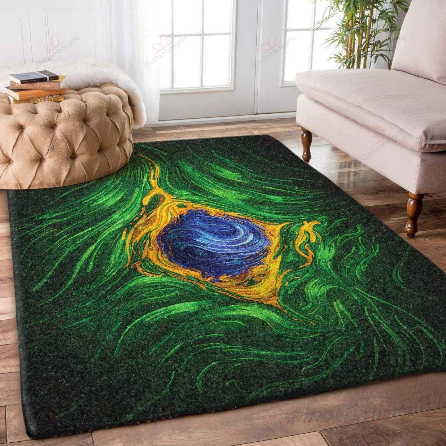 Brazil Flag Rug Sport Decor Gift Floor Decor Living Room Carpet Rug Area Rug - 4a06efa3e7de Brazil Flag Rug Sport Decor Gift Floor Decor Living Room Carpet Rug Area Rug - 4a06efa3e7de