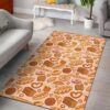 Bread Pattern 1 Rug Sport Decor Gift Floor Decor Living Room Carpet Rug Area Rug - 4d02052fe804
