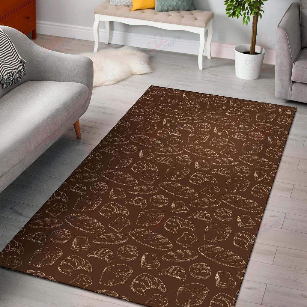 Bread Pattern Rug Sport Decor Gift Floor Decor Living Room Carpet Rug Area Rug - d7002d2a3e16 Bread Pattern Rug Sport Decor Gift Floor Decor Living Room Carpet Rug Area Rug - d7002d2a3e16