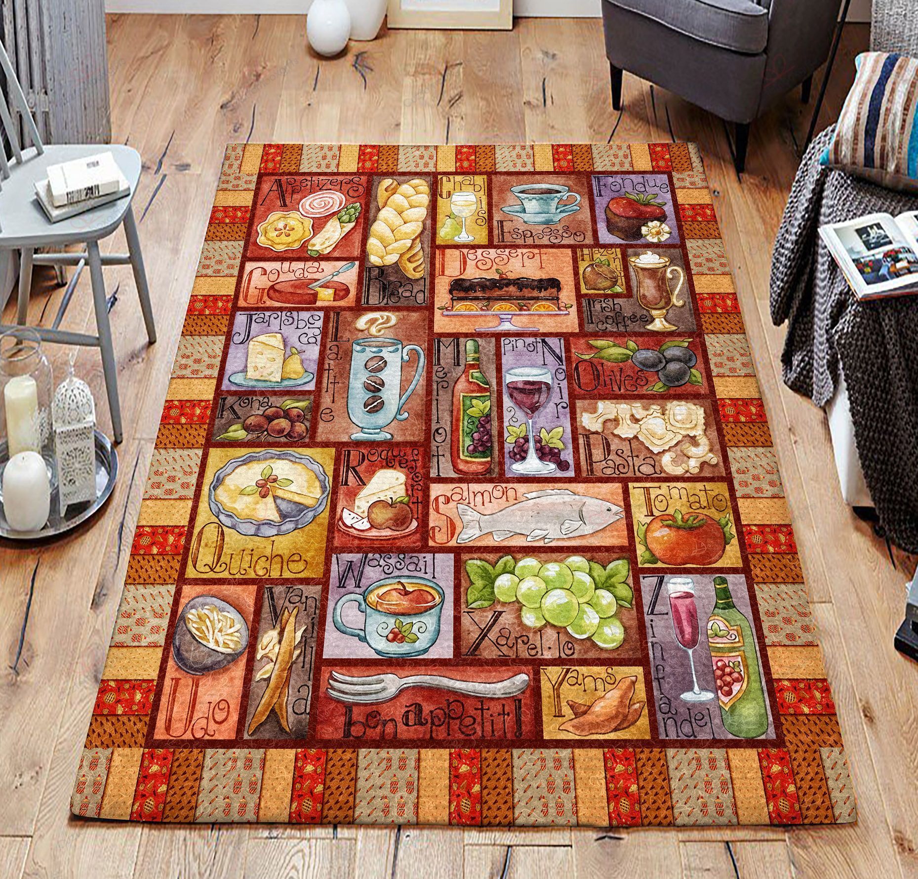 Breakfast Rug Sport Decor Gift Floor Decor Living Room Carpet Rug Area Rug - cc525a64920d Breakfast Rug Sport Decor Gift Floor Decor Living Room Carpet Rug Area Rug - cc525a64920d