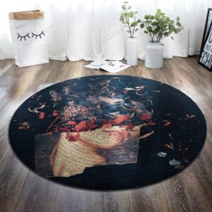 Breaking Round Carpet Floor Rug Living Room Bedroom Decor Round Area Rug Carpet