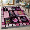 Breast Cancer Awareness Rug Sport Decor Gift Floor Decor Living Room Carpet Rug Area Rug - 9c00a4aafa04
