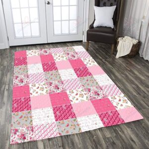 Breast Cancer Awareness Rug Sport Decor Gift Floor Decor Living Room Carpet Rug Area Rug - 0302e0410813