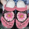 Breast Cancer Personalize Clog Custom Crocs Fashionstyle Comfortable For Women Men Kid Print 3D Breast Cancer Awareness