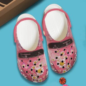 Breast Cancer Personalized Clog Custom Crocs Comfortablefashion Style Comfortable For Women Men Kid Print 3D Breast Cancer Car