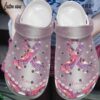 Breast Cancer Personalized Crocs Clog Classic Clog Pink Shoes