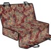 Brick Floral Bohemian Pattern Print Pet Car Back Seat Cover - 71d303cd0b79