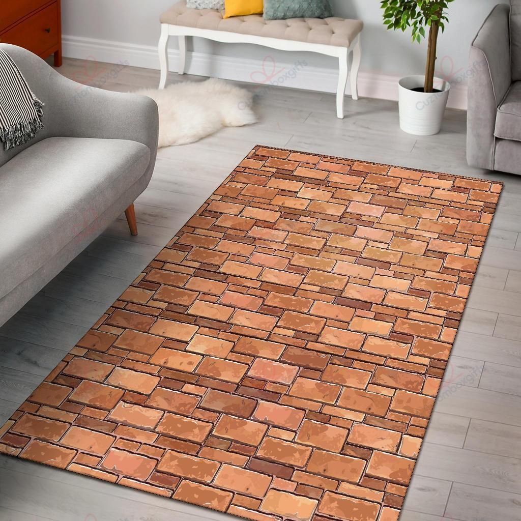 Brick Pattern 1 Rug Sport Decor Gift Floor Decor Living Room Carpet Rug Area Rug - f1966b0243d8 Brick Pattern 1 Rug Sport Decor Gift Floor Decor Living Room Carpet Rug Area Rug - f1966b0243d8