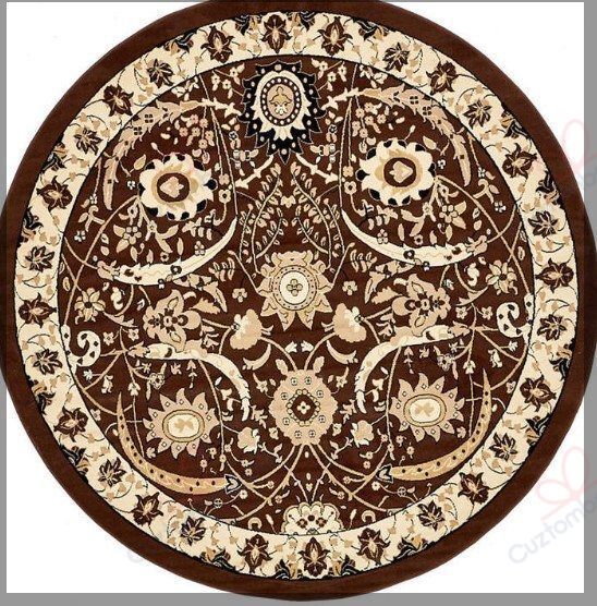 Bridgeport Home Aelmoor Round Carpet Floor Rug Living Room Bedroom Decor Round Area Rug Carpet Bridgeport Home Aelmoor Round Carpet Floor Rug Living Room Bedroom Decor Round Area Rug Carpet
