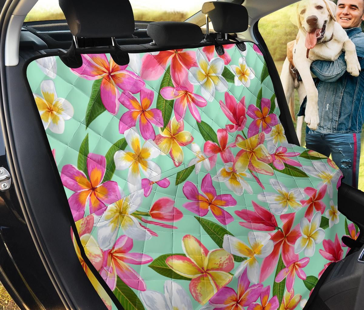 Bright Colored Beauty Of Plumeria Car Back Seat Cover Dog Car Seat Covers - 3064da3c1ed9 Bright Colored Beauty Of Plumeria Car Back Seat Cover Dog Car Seat Covers - 3064da3c1ed9