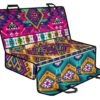 Bright Colors Aztec Pattern Print Pet Car Back Seat Cover - 787cb64639e2