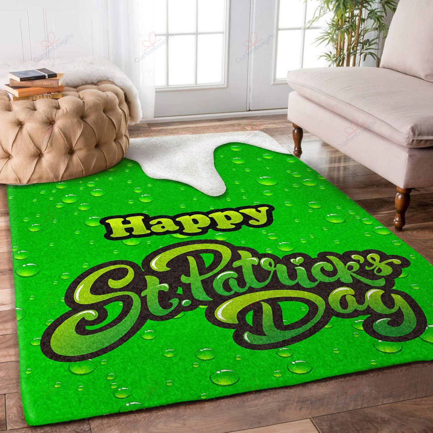 Bright Green Beer Happy St Patricks Day Rug Sport Decor Gift Floor Decor Living Room Carpet Rug Area Rug - c1b8154662ff Bright Green Beer Happy St Patricks Day Rug Sport Decor Gift Floor Decor Living Room Carpet Rug Area Rug - c1b8154662ff