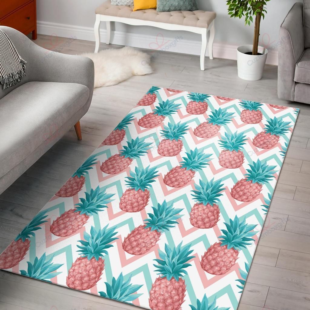 Bright Zig Zag Pineapple Pattern Rug Sport Decor Gift Floor Decor Living Room Carpet Rug Area Rug - 77e16f5f9933 Bright Zig Zag Pineapple Pattern Rug Sport Decor Gift Floor Decor Living Room Carpet Rug Area Rug - 77e16f5f9933