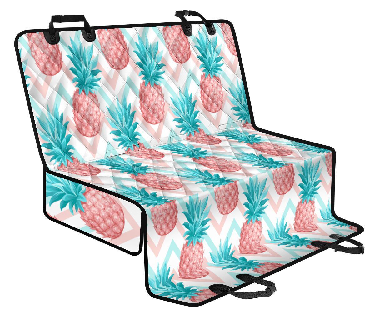 Bright Zig Zag Pineapple Pattern Print Pet Car Back Seat Cover - 4b43cc34d8a3 Bright Zig Zag Pineapple Pattern Print Pet Car Back Seat Cover - 4b43cc34d8a3