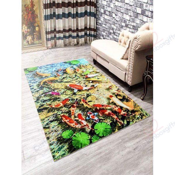 Brocade Carps Rug Sport Decor Gift Floor Decor Living Room Carpet Rug Area Rug - cf04d6580e9a Brocade Carps Rug Sport Decor Gift Floor Decor Living Room Carpet Rug Area Rug - cf04d6580e9a